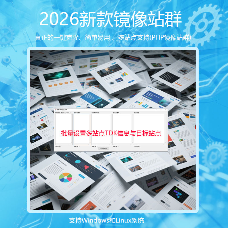 镜像站群(克隆站群)